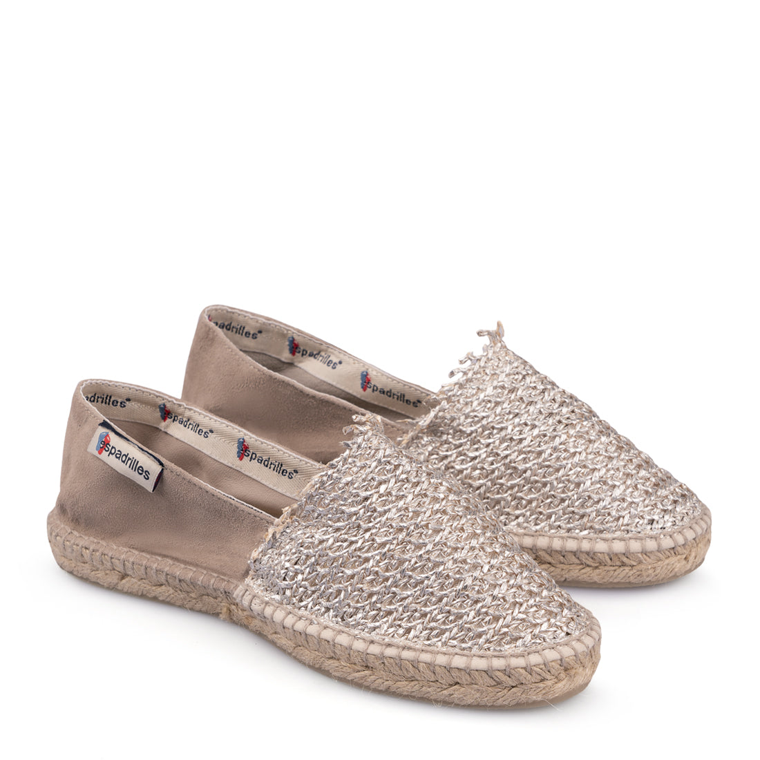 ALPARGATA RAFIA  SILVER