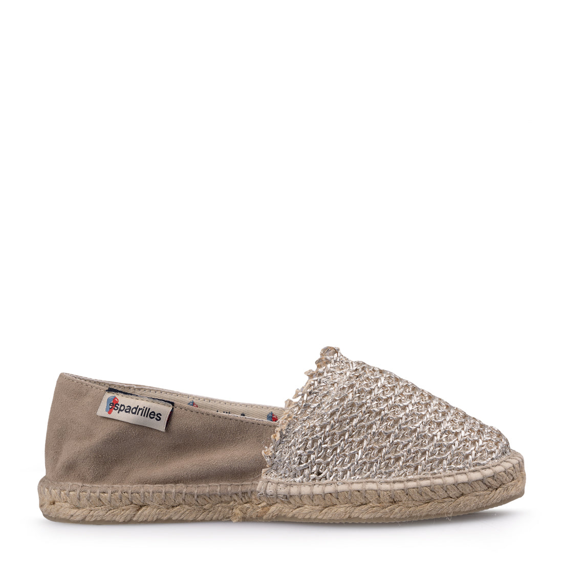 ALPARGATA RAFIA  SILVER